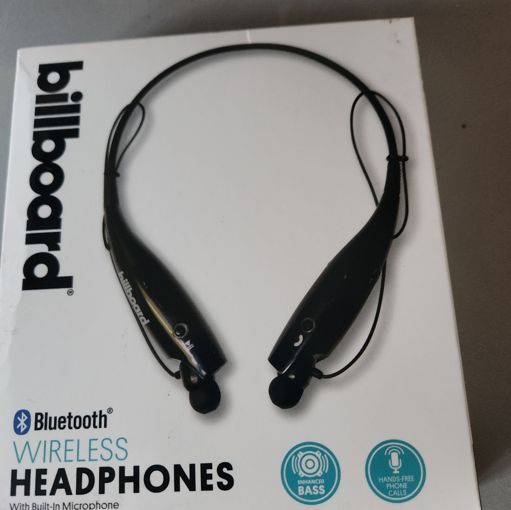 Billboard wireless headphones